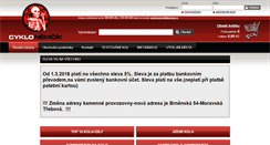 Desktop Screenshot of cyklonemcik.cz